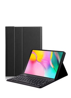ProCase Galaxy Tab A 10.1 2019 Keyboard Case T510 T515 T517 , with Magnetically Detachable Wireless Keyboard for Galaxy Tab A 10.1 Inch 2019 -Black