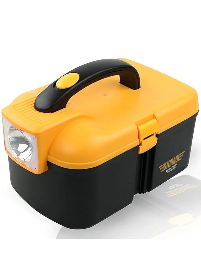 Generic STELLAH 53 Multifunctional Tool Box Storage Box With Battery Operated LED Torch  - Image 1