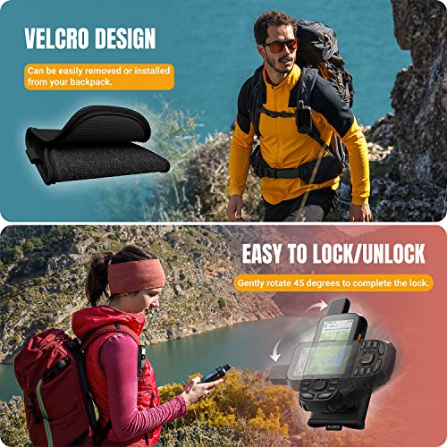 TUSITA Backpack Tether Accessory Compatible for Garmin Handheld eTrex GPSMAP Rino Series - GPS System Accessories - Mount - Image 4
