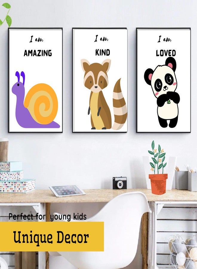 EKDALI Paper Set Of 6 Selfaffirmation Posters With Inspirational And Motivational Quotes For Confidence In Kids | 6 X 9 Inches Each - Image 5