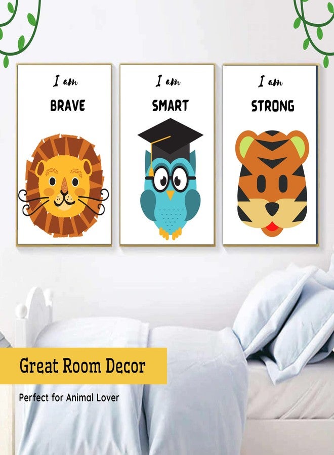 EKDALI Paper Set Of 6 Selfaffirmation Posters With Inspirational And Motivational Quotes For Confidence In Kids | 6 X 9 Inches Each - Image 4