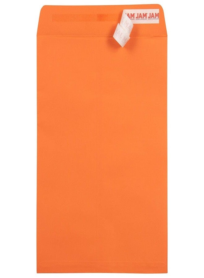 Envelopes.com LUXPaper 9 x 12 Open End Envelopes | Peel & Press | Mandarin Orange | 80lb. Text | 50 Qty - Image 2