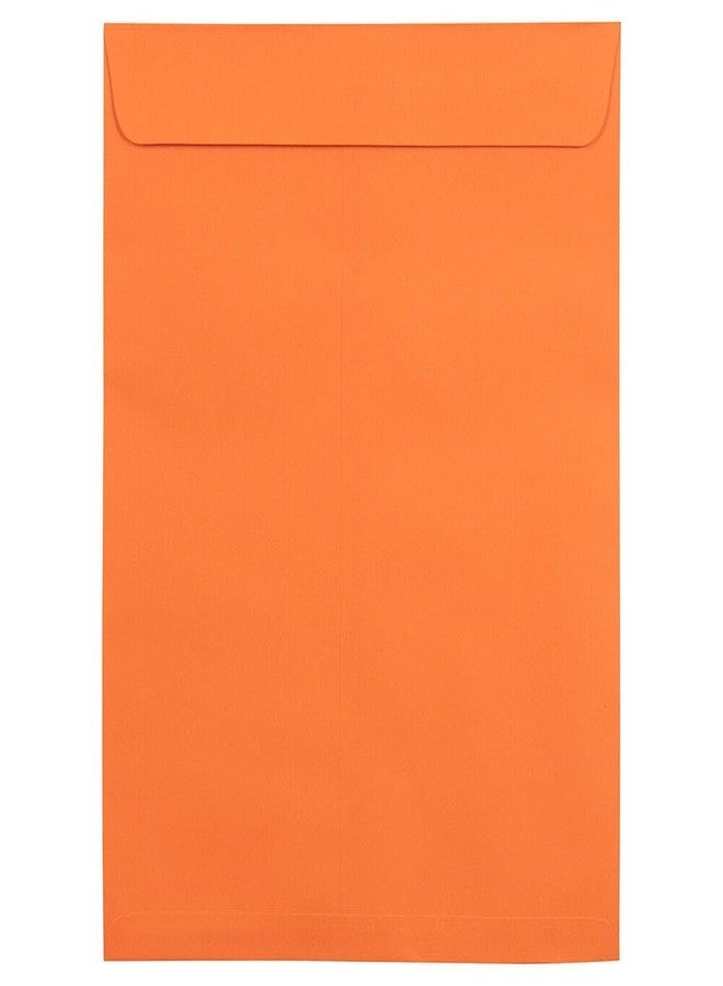 Envelopes.com LUXPaper 9 x 12 Open End Envelopes | Peel & Press | Mandarin Orange | 80lb. Text | 50 Qty - Image 4