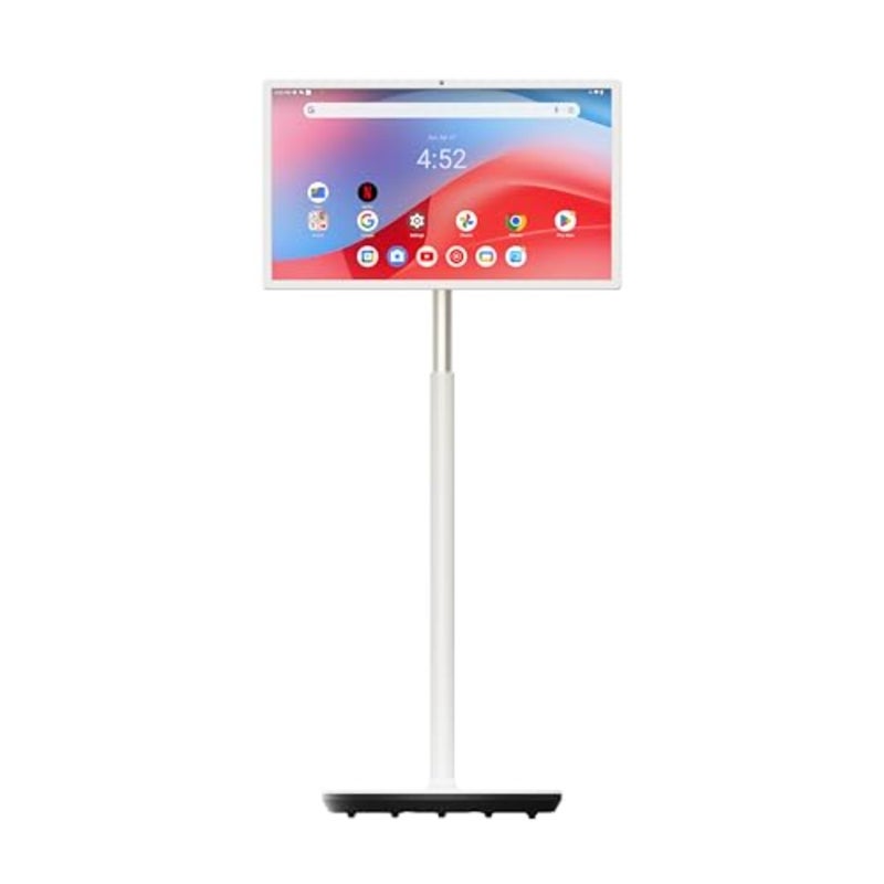 27 Inch Incell Screen TV with Camera MIC, 27G2W, Mobile Smart Monitor, Stereo Sound, Built-in Battery, Landscape and Portrait Switch, Full Movement for Home and Business... - Image 3