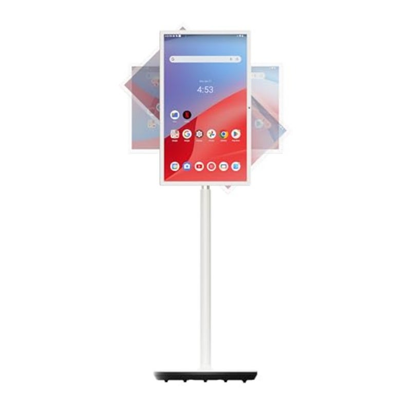27 Inch Incell Screen TV with Camera MIC, 27G2W, Mobile Smart Monitor, Stereo Sound, Built-in Battery, Landscape and Portrait Switch, Full Movement for Home and Business... - Image 2