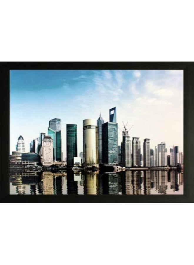 SAF paintings Building Tower Digital Reprint 10 inch x 14 inch Painting () SAF915G610 - Image 1