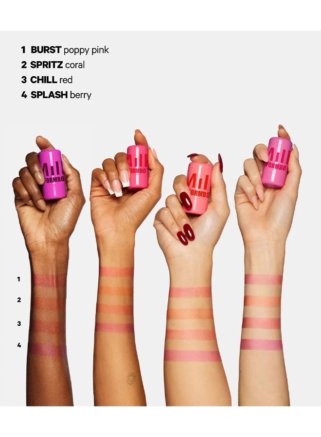 Milk Formbo Jelly Blush Stick, Multi Jelly Tint Blush Stick, Milk Jelly Tint Blush Stick, Lip Tint Stain, Long Lasting Multi Use Makeup Blush Stick, Milk Jelly Blush Tint for Lips Cheek (#01,#02,#03,#04) - Image 3