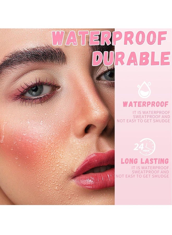 Milk Formbo Jelly Blush Stick, Multi Jelly Tint Blush Stick, Milk Jelly Tint Blush Stick, Lip Tint Stain, Long Lasting Multi Use Makeup Blush Stick, Milk Jelly Blush Tint for Lips Cheek (#01,#02,#03,#04) - Image 4