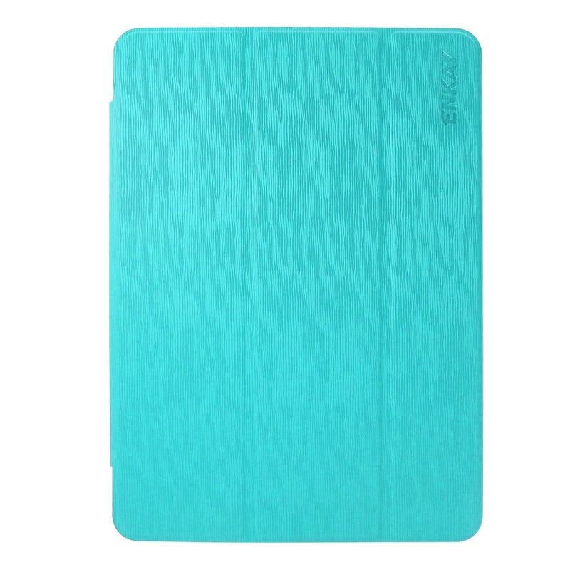 إنكاي جراب جلدي أفقي قلاب بتصميم عود أسنان لجهاز Galaxy Tab S3 مقاس 9.7 بوصة T820 / T825 مع حامل ووظيفة السكون / الاستيقاظ (أزرق) - Image 2