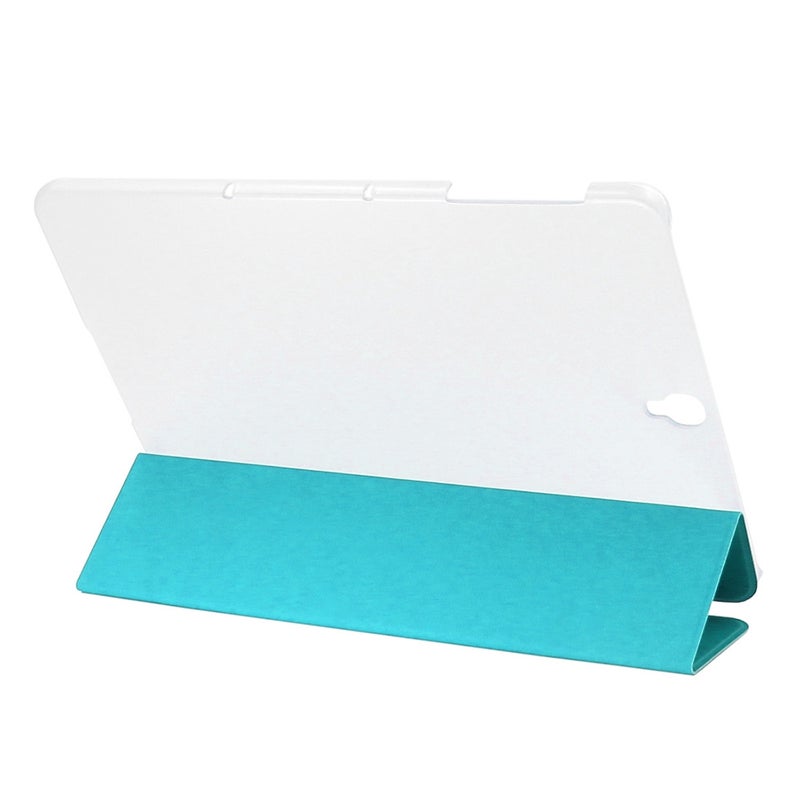 إنكاي جراب جلدي أفقي قلاب بتصميم عود أسنان لجهاز Galaxy Tab S3 مقاس 9.7 بوصة T820 / T825 مع حامل ووظيفة السكون / الاستيقاظ (أزرق) - Image 5