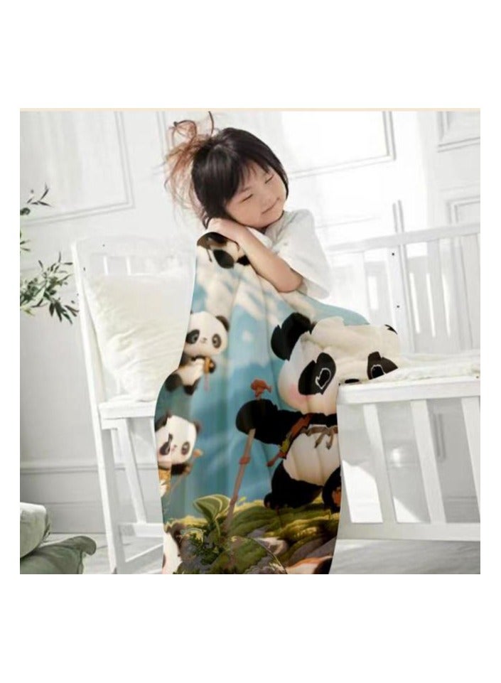 general Flannel thin blanket (warm and comfortable, suitable for sleep, gaming, dust removal and sandproof) 150cm*200cm - 1018 - Image 3