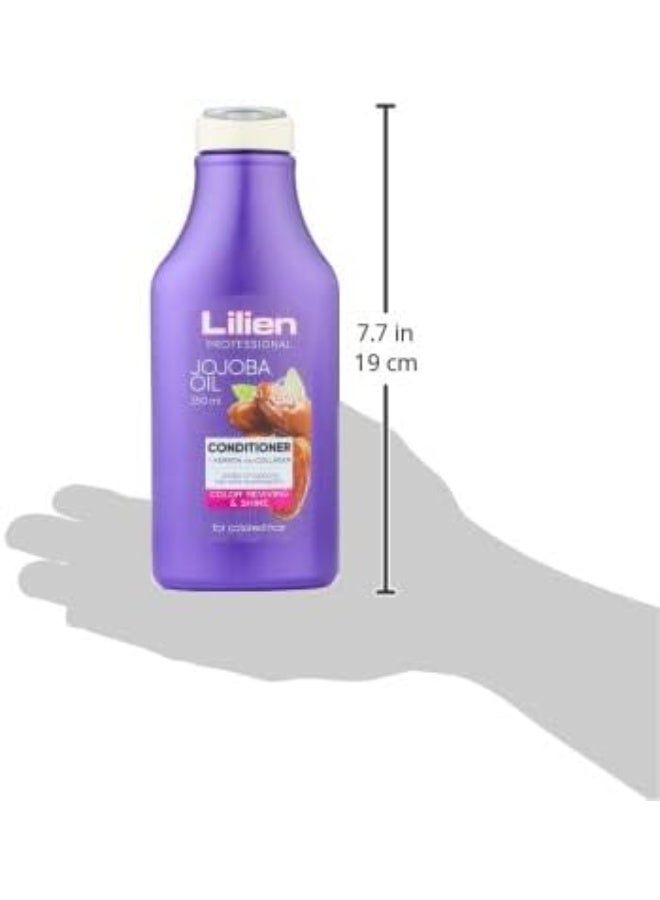 Lilien Jojoba Oil Conditioner for Colored Hair 350 ml - Image 4