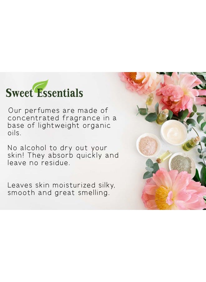 Sweet Essentials Cotton Candy | Fragrance/Perfume Oil | 2oz Made with Organic Oils - Spray on Perfume Oil -. - Image 4