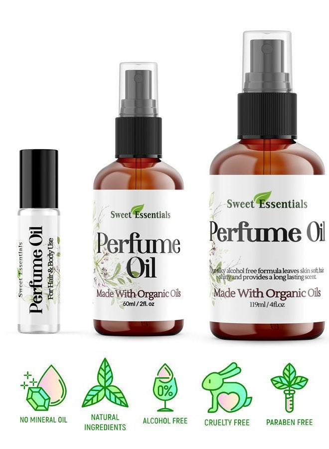 Sweet Essentials Cotton Candy | Fragrance/Perfume Oil | 2oz Made with Organic Oils - Spray on Perfume Oil -. - Image 3