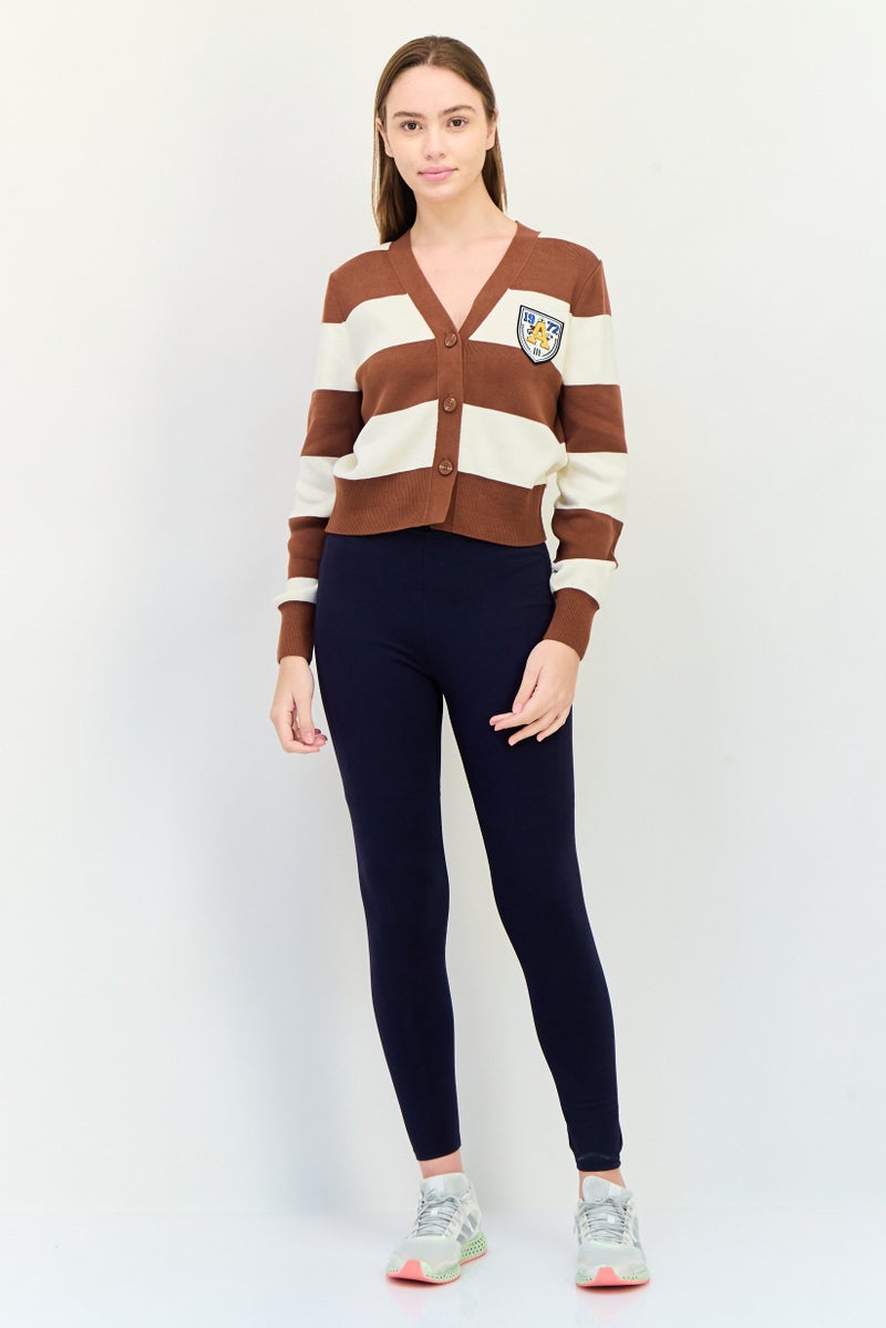adidas Originals Women Sportswear Fit Long Sleeve Outdoor Cardigan, Multicolor  - Image 4