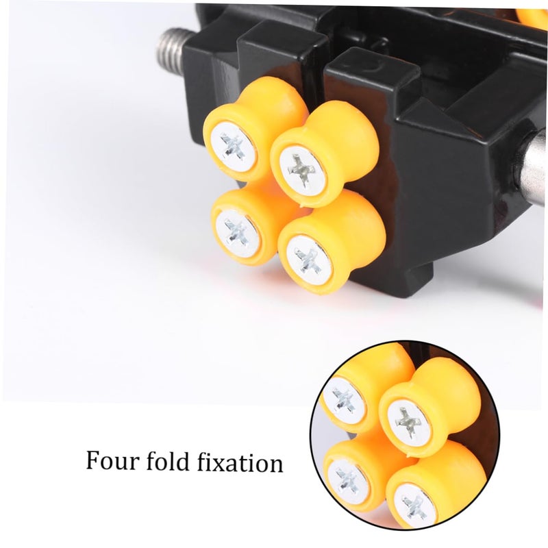 Miniature Rotating Carving Vise Table Clamp For Crafts Jewelry Model Design 8.3X8.3X11cm Black - Image 5