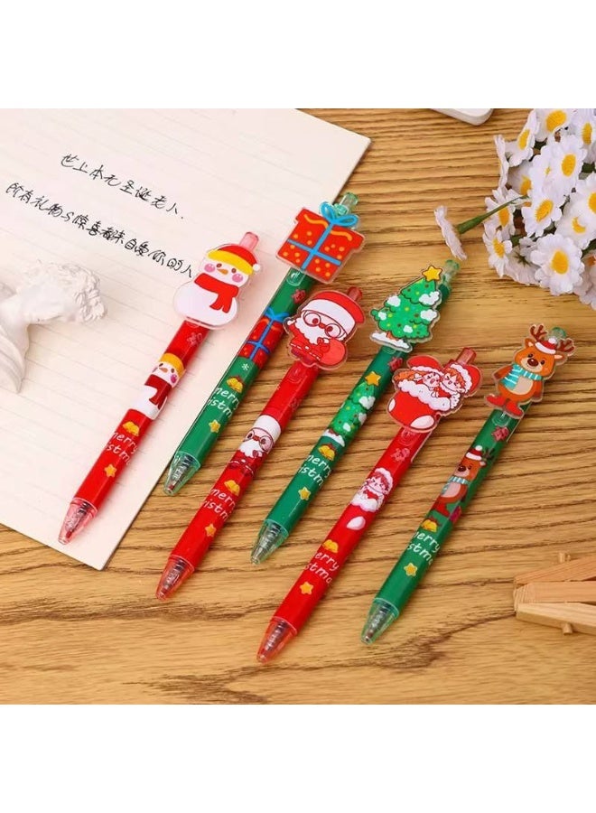 Christmas Gel Pen Tip: 0.5 mm, 10 pieces in different Christmas shapes - Image 1