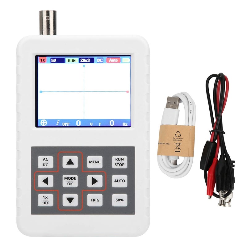 أوسيلوسكوب رقمي محمول من Schimer بشاشة عرض LCD بحجم 2.4 بوصة، طراز DSO PRO، سرعة عينة تصل إلى 20 مللي ثانية، جهد 5 فولت، رقم المنتج: Schimer497xz6dqeg - Image 2