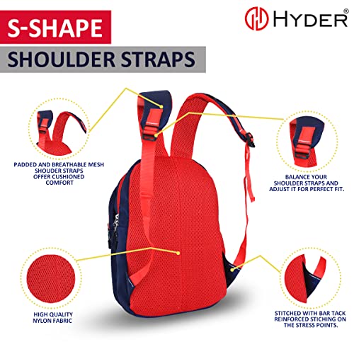 HYDER Kids 20L Superhero Cartoon Printed Best Stylish Lightweight Spacious Waterproof Casual/Picnic/Tuition/School Bag/Backpack for Children Boys And Girls (Navy Blue) - Image 4