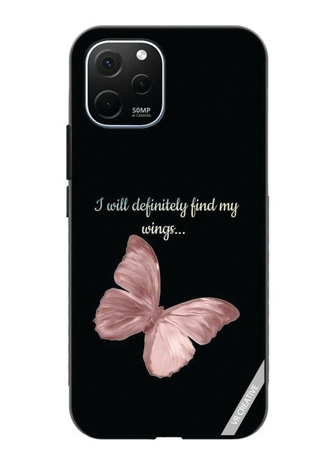 Protective Case Cover For Huawei Enjoy 50z I Will Definitely Fimd My Wings Design Multicolour