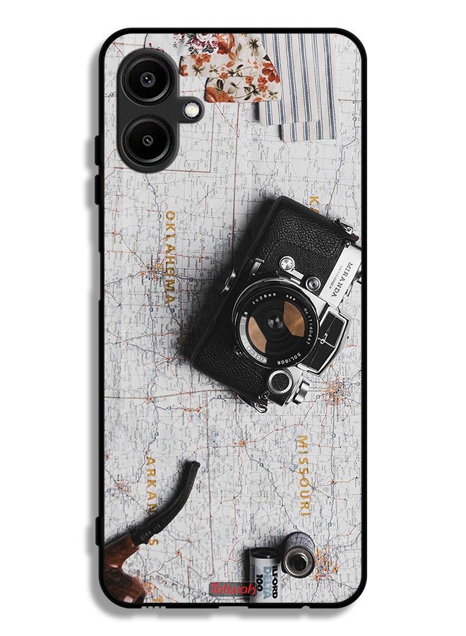 Tolwak Samsung Galaxy M06 5G Protective Case Cover Vintage Camera - Image 1
