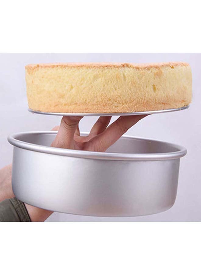Liying Round Removable Bottom Cheesecake Pan Silver 8inch - Image 3