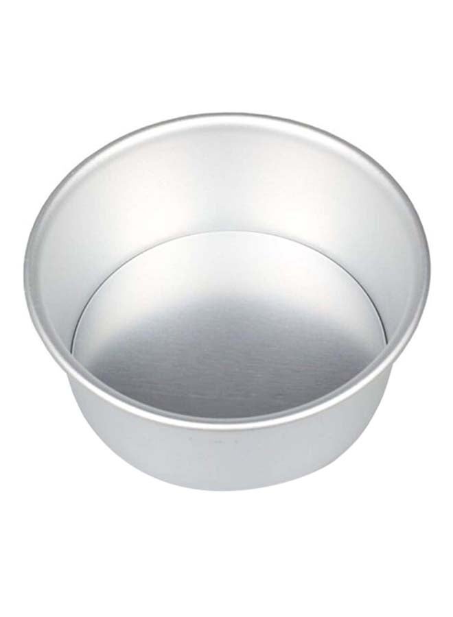 Liying Round Removable Bottom Cheesecake Pan Silver 8inch - Image 1