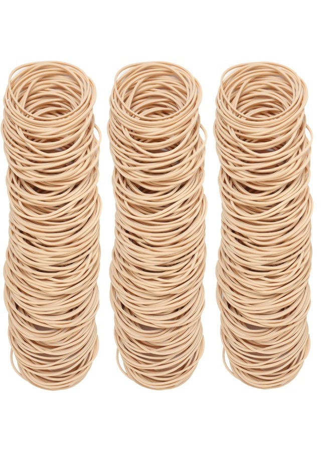 YOUOWO Rubber Bands Size #19 Beige 300pcs Elastic Rubber Bands for Office Supplies - Image 4