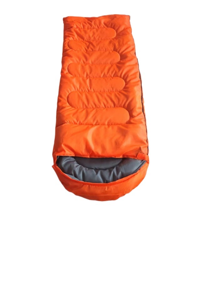JH Adult Dirt-isolation Sleeping Bag With Hood Spring Autumn Winter Outdoor Camping - Image 1