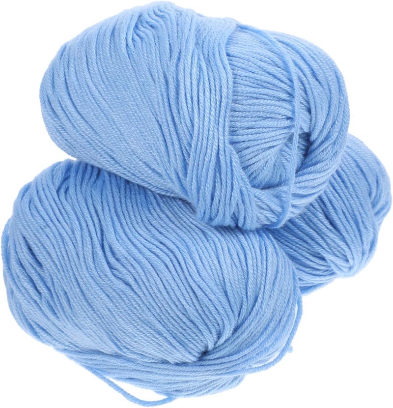 Milk Cotton Yarn for Crocheting 3pcs Soft Cotton Craft Yarn for DIY Projects Multi-Function Knitting and Crochet Accessories - Image 1