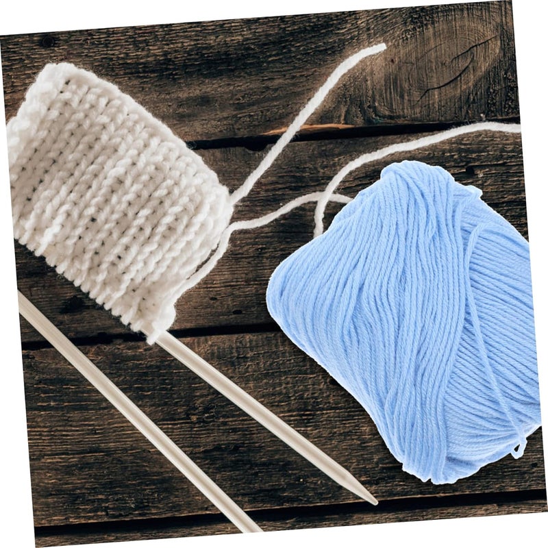Milk Cotton Yarn for Crocheting 3pcs Soft Cotton Craft Yarn for DIY Projects Multi-Function Knitting and Crochet Accessories - Image 5