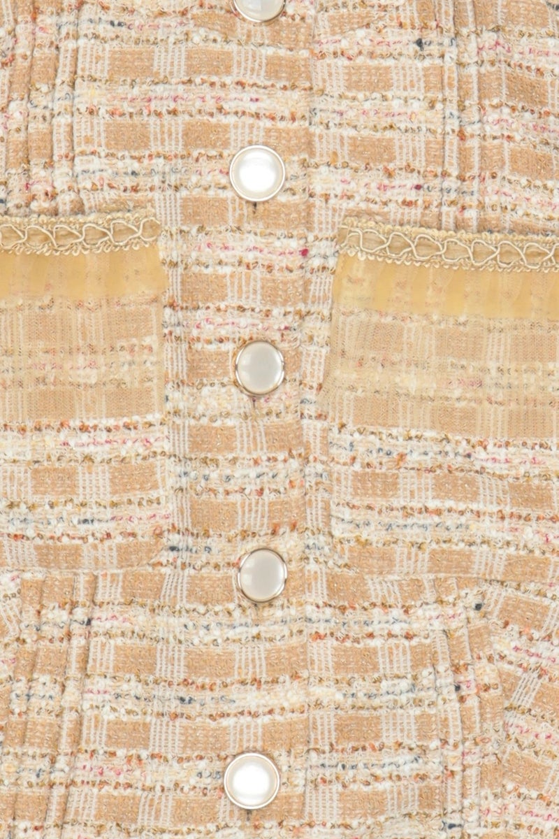 Walter Baker Women Round Neck Knitted Cardigan, Multicolor - Image 5
