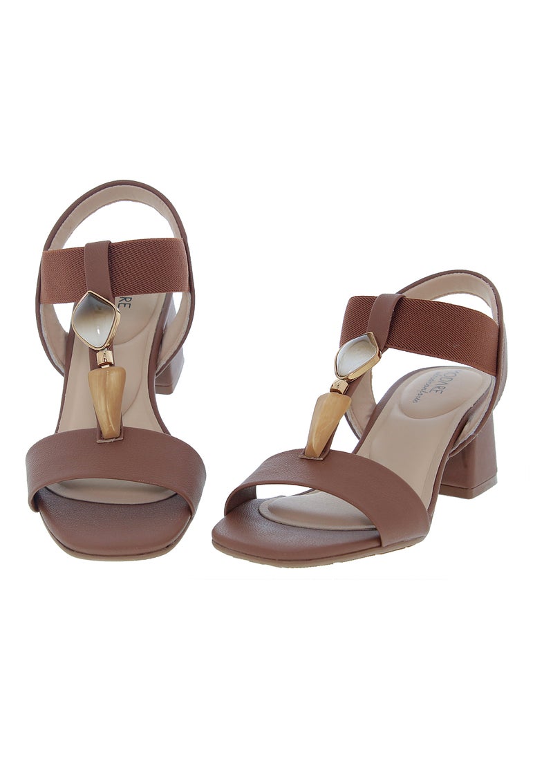 مودار صنادل موداري النسائية المسطحة مع حزام ظهر – مقاس آمن وملابس يومية خفيفة الوزن - Image 4