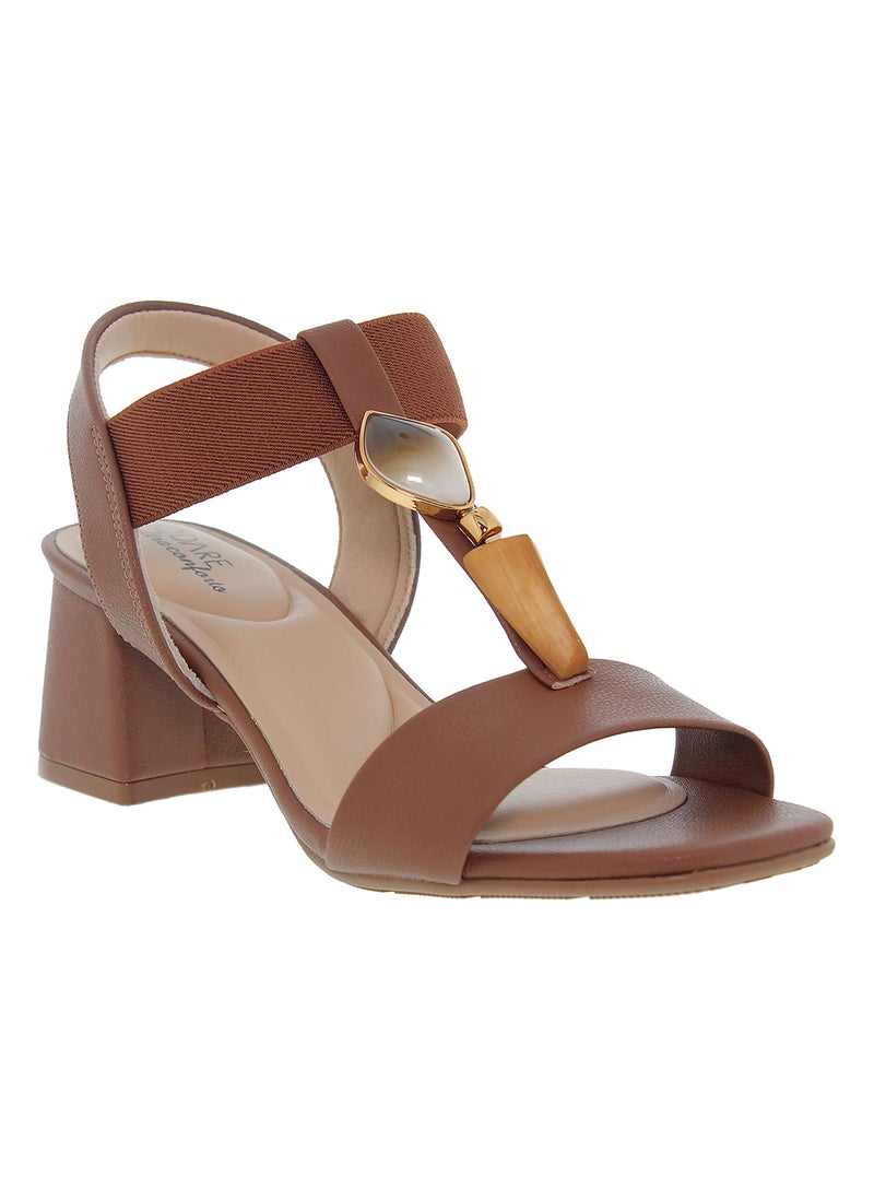 مودار صنادل موداري النسائية المسطحة مع حزام ظهر – مقاس آمن وملابس يومية خفيفة الوزن - Image 1