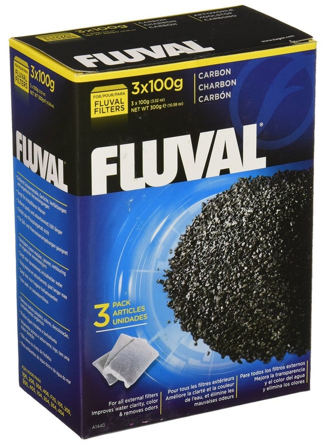 Fluval Hagen 18-Pack Fluval Carbon Nylon Bags for Canister Filters, 100gm - Image 1