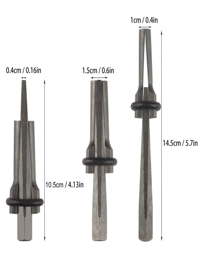 GENHAKON 15 Packs 5/8 inch Stone Splitter, Wedge and Feather Shims, Concrete Rock Stone Splitter Hand Tools, . - Image 2