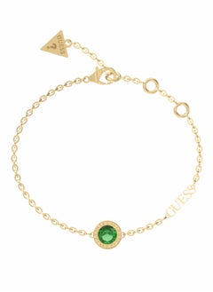 GUESS Emerald Charm Bracelet 