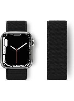 HappyCase Apple Watch 40MM Mesh Velcro Band - Black 