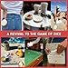 Vango Sixes Ones Dice Game 6 Curated Dice Games All in One Expandable Rolling Cup to Play Anywhere for Kids Adults Families Travel Perfect for Game Nights - Image 4