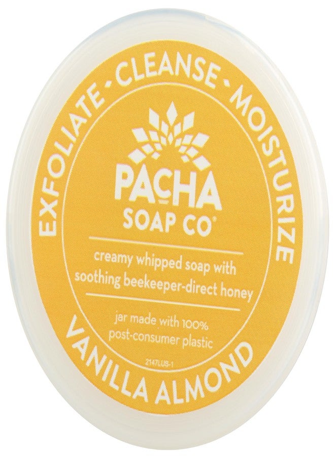 Pacha Soap Co Pacha Soap Vanilla Almond Whipped Soap Scrub, 8 Oz - Image 4