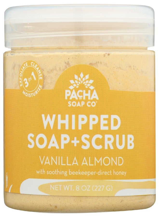 Pacha Soap Co Pacha Soap Vanilla Almond Whipped Soap Scrub, 8 Oz - Image 1