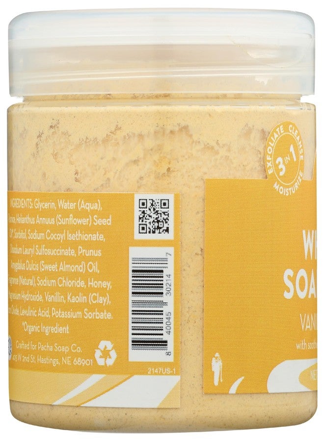 Pacha Soap Co Pacha Soap Vanilla Almond Whipped Soap Scrub, 8 Oz - Image 5