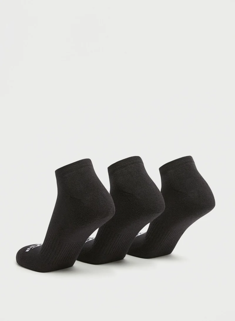Kappa 3 Pack Logo Crew Socks