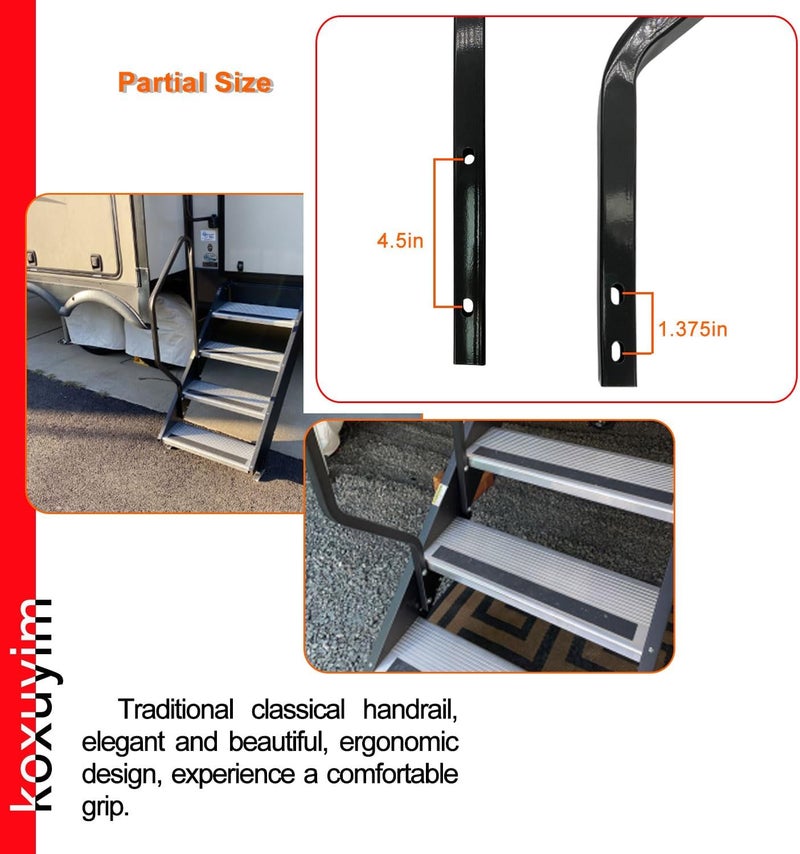 koxuyim Step Handrail for RV Entry Step - Image 5