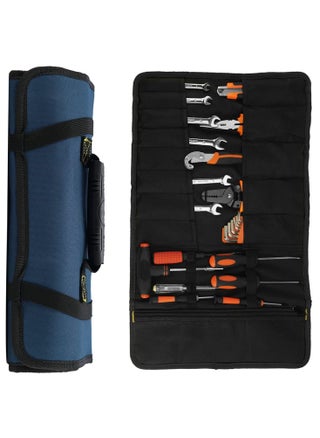 13 Pockets Tool Roll Wrench Roll Pouch, Tarp Wrench Roll Organizer, Portable Tool Pouch for Electrician, Plumber, Carpenter, or Mechanic - pzsku/Z4BC5E6F77A5FB462E4D4Z/45/_/1693818779/b09c29b2-df61-4a59-8133-5f414b179068
