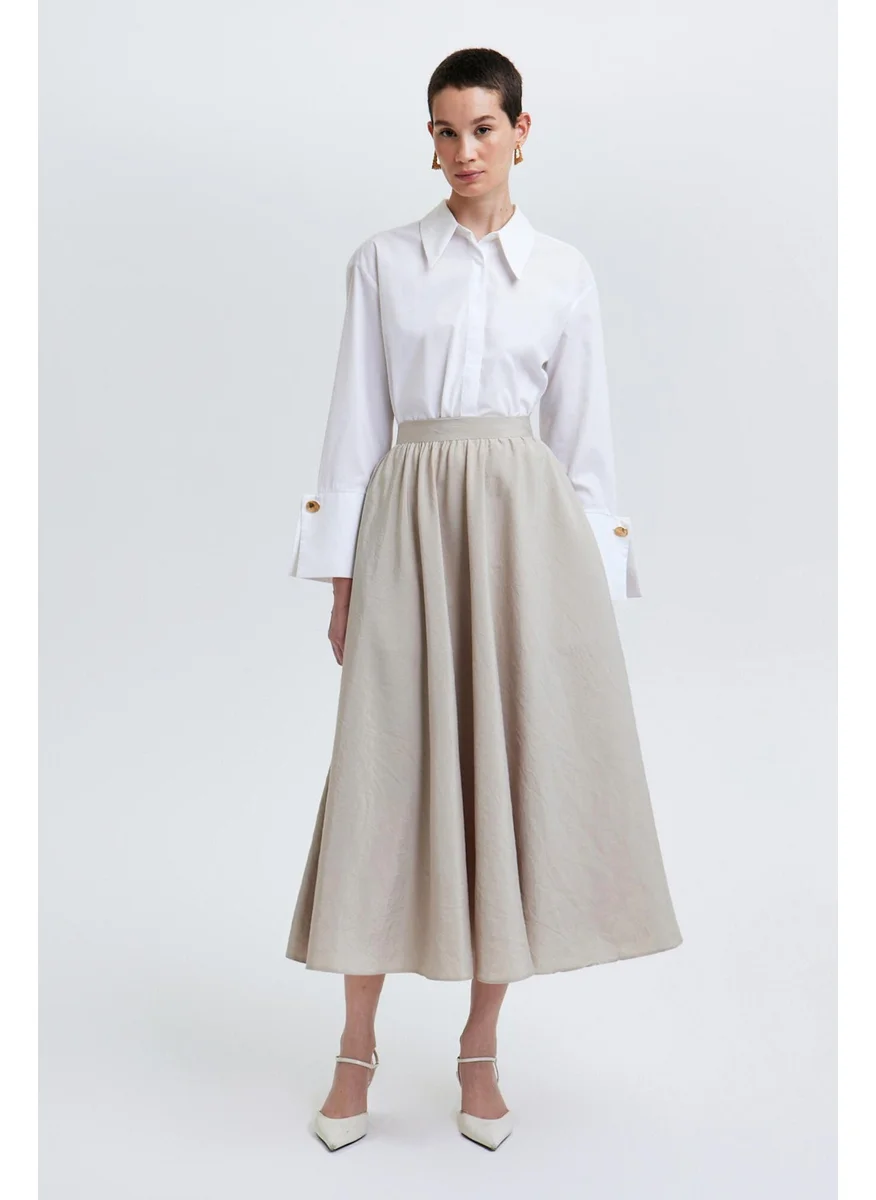 Touche Kupra Satin Skirt