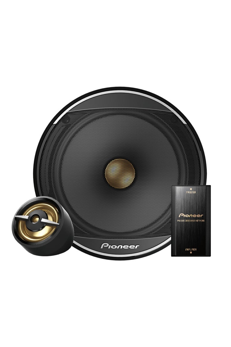Pioneer TS‑A1608C 6.5″ Component Car Audio Speakers – 80 W RMS / 350 W Peak - Image 2
