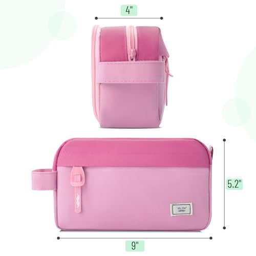 Mr. Pen- Large Capacity Pencil Case, Pink, Pencil Pouch, Pencil Bag, Pen Case, Pen Pouch - Image 2