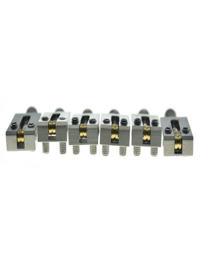 KAISH Premium Stainless Steel Guitar Bridge Roller Saddles Tremolo Bridge Roller Saddle for Stratocaster/Telecaster 10.8mm Width - Image 5