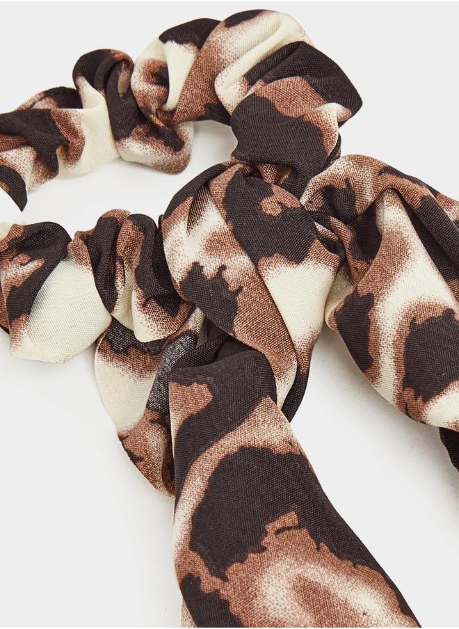 Styli - Animal Print Scrunchie - Image 1